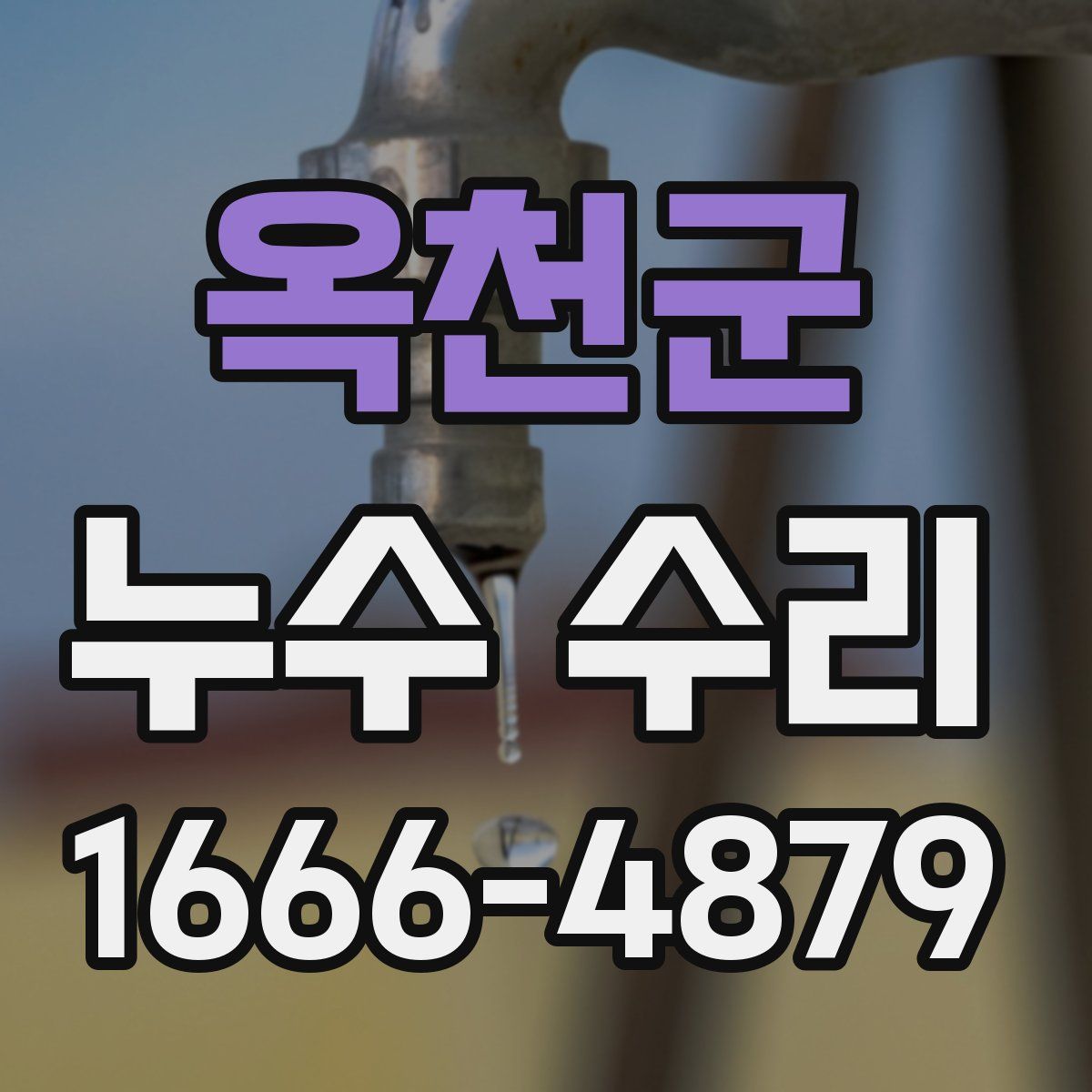 옥천군 누수 수리