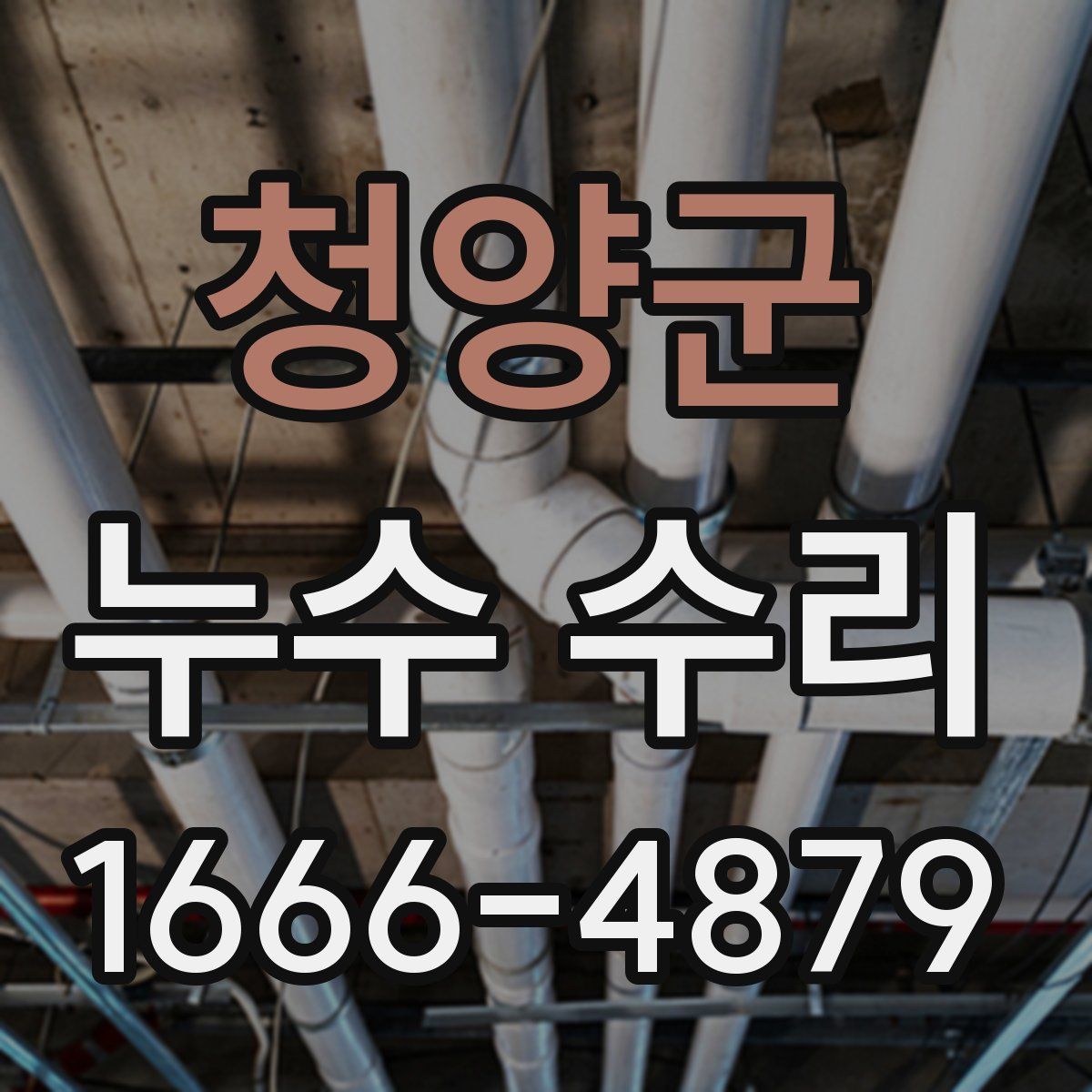 청양군 누수 수리