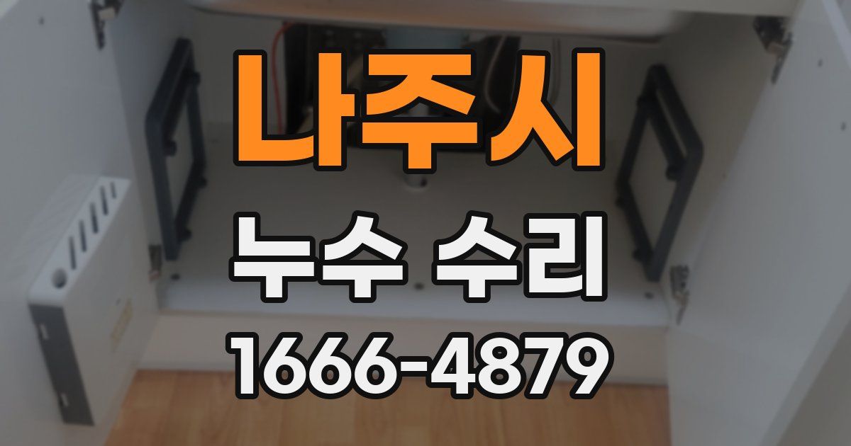 나주시 누수 수리