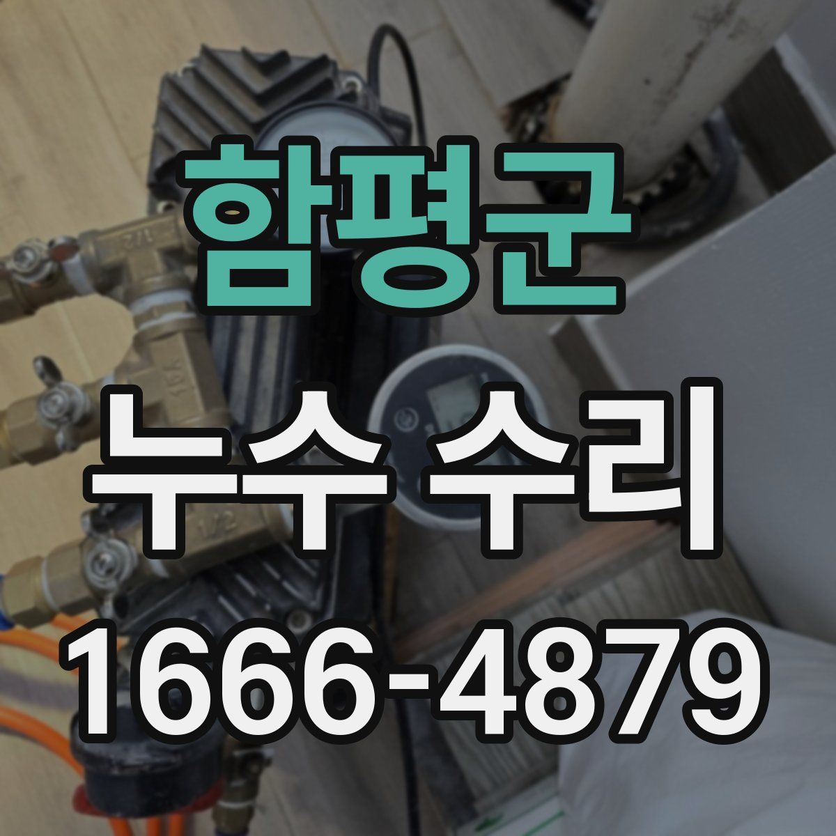 함평군 누수 수리