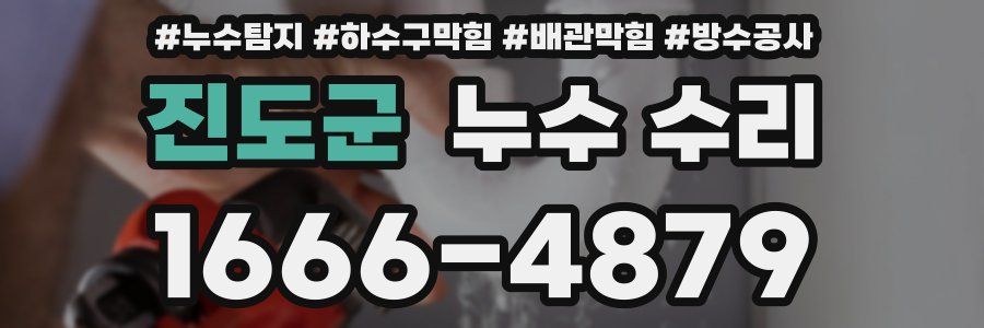 진도군 누수 수리