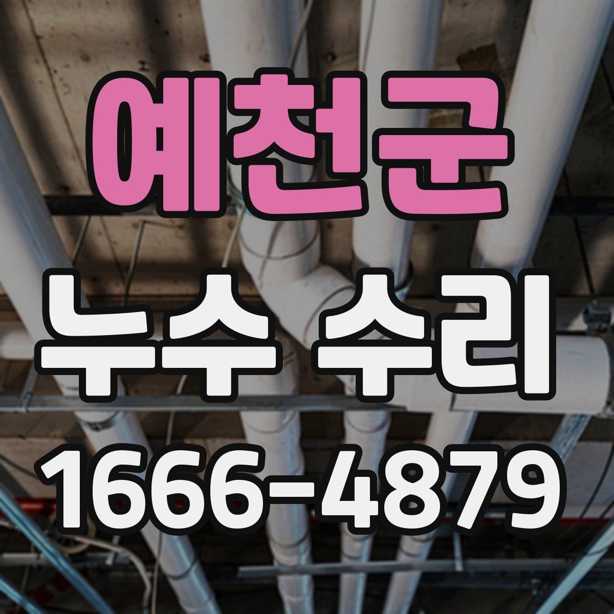 예천군 누수 수리
