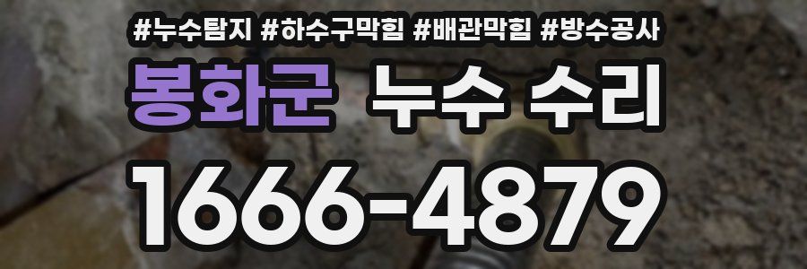 봉화군 누수 수리
