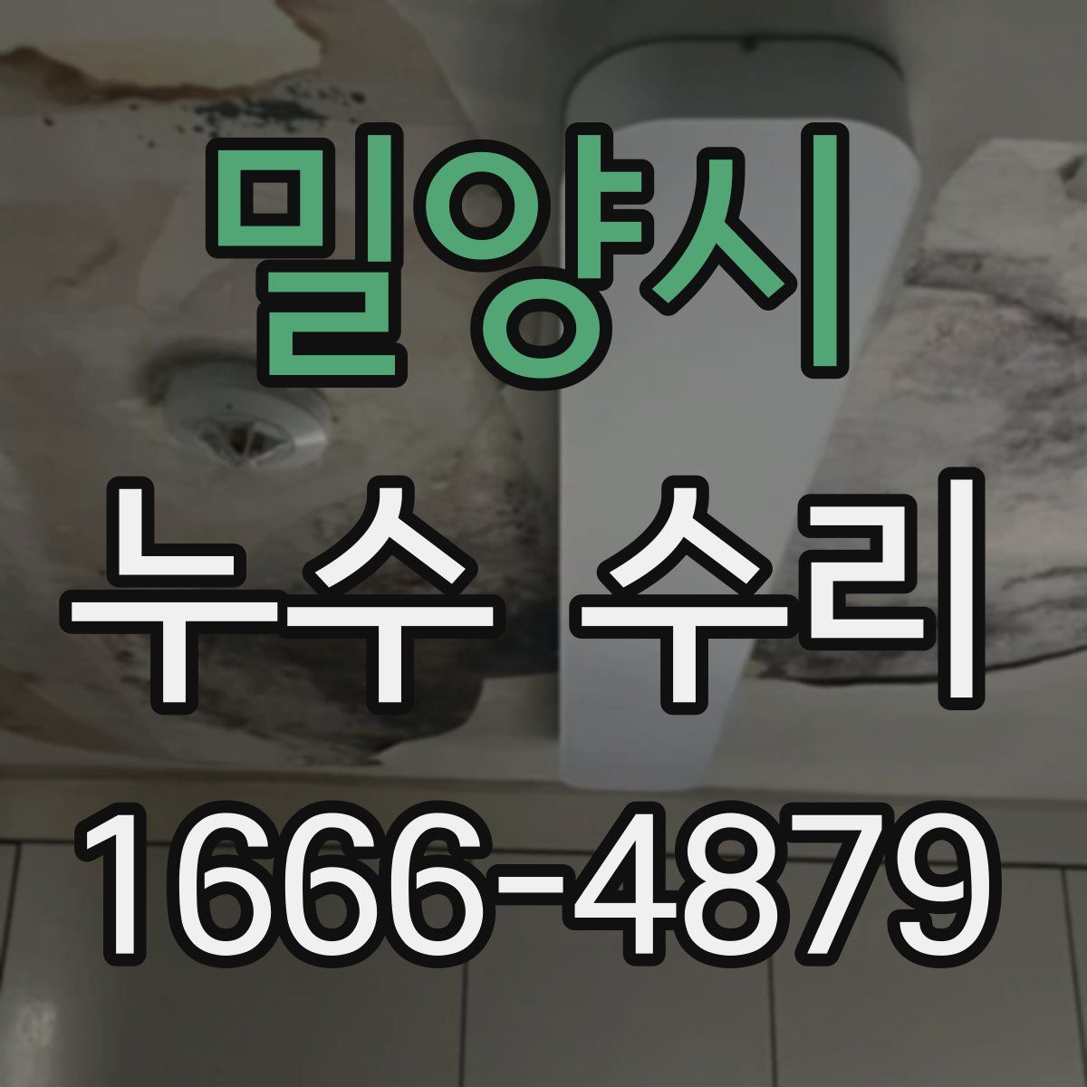 밀양시 누수 수리