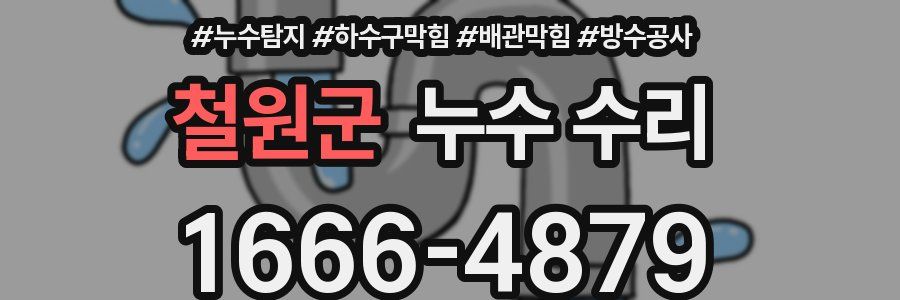 철원군 누수 수리