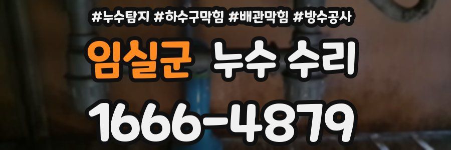 임실군 누수 수리