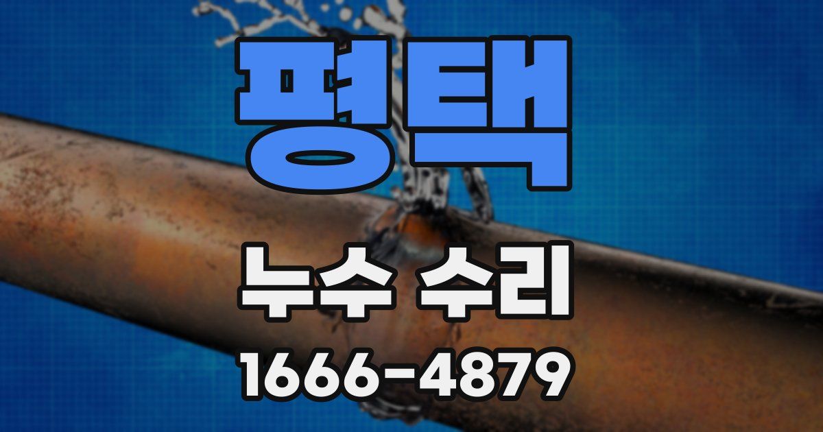 평택 누수 수리