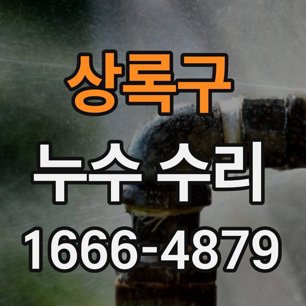상록구 누수 수리