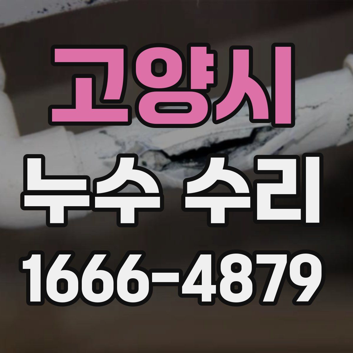 고양시 누수 수리