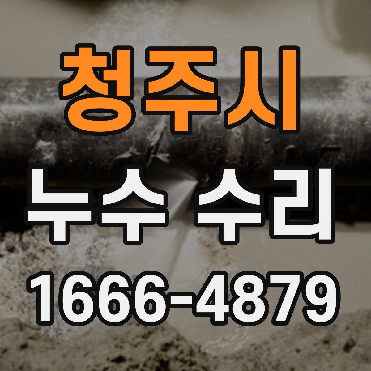청주시 누수 수리
