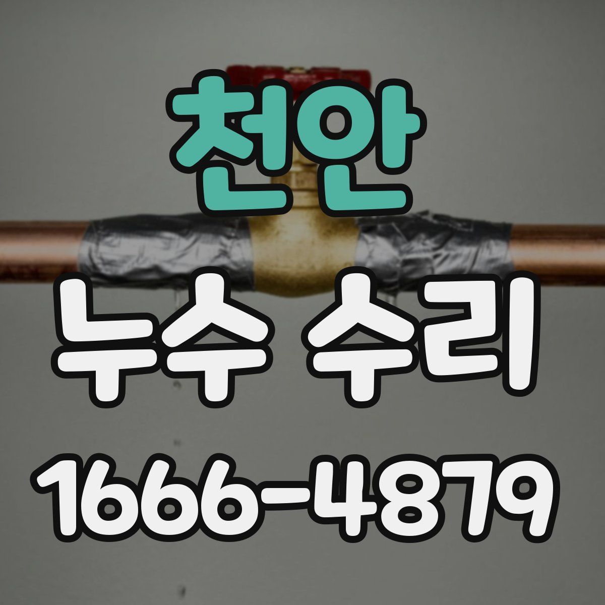 천안 누수 수리