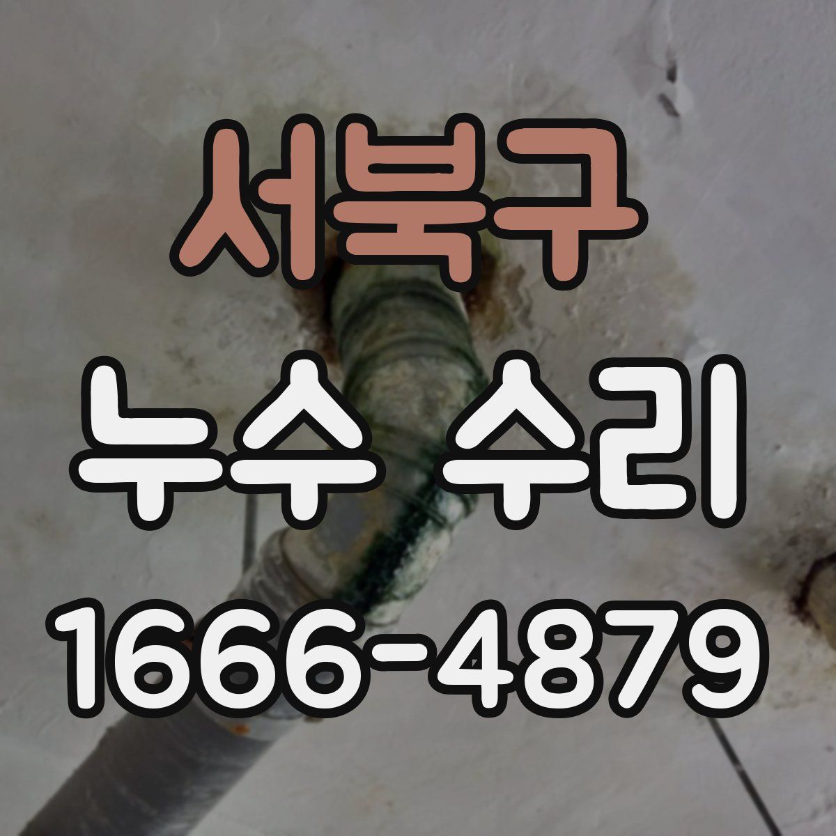서북구 누수 수리