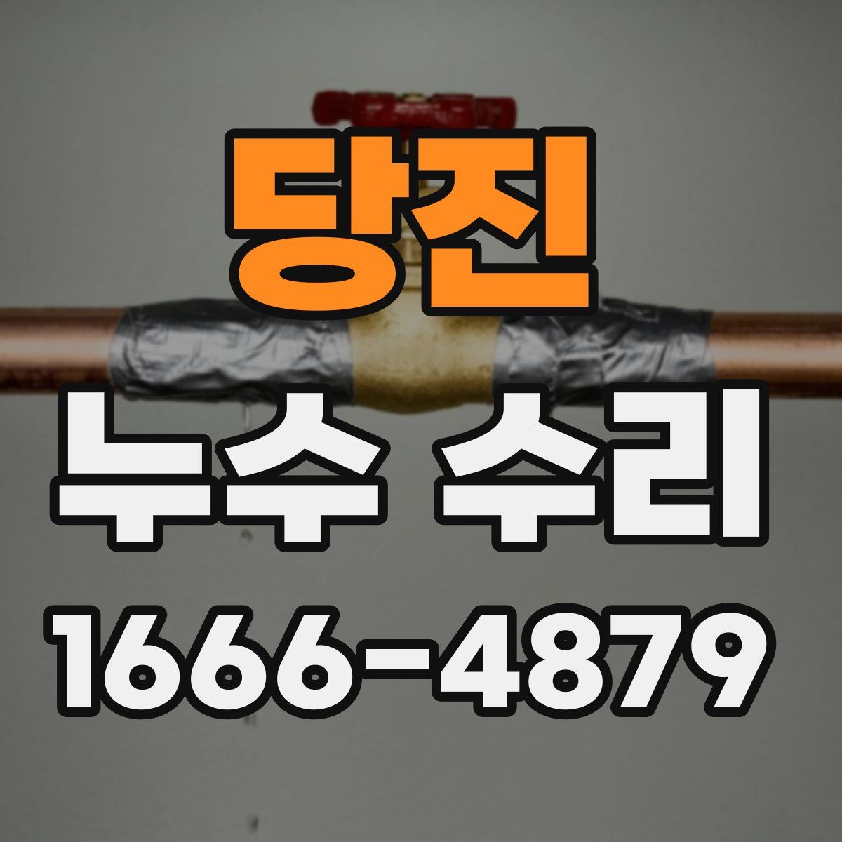 당진 누수 수리