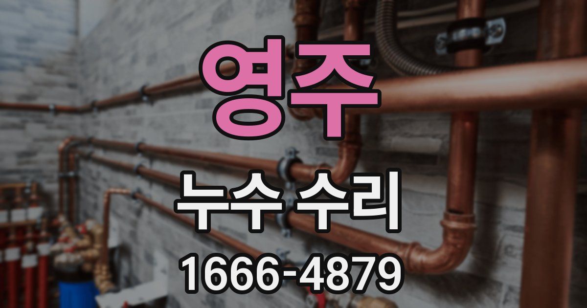 영주 누수 수리
