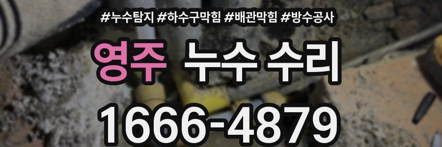 영주 누수 수리