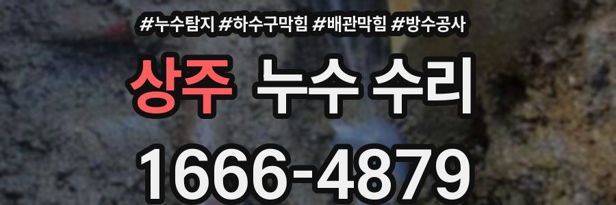 상주 누수 수리