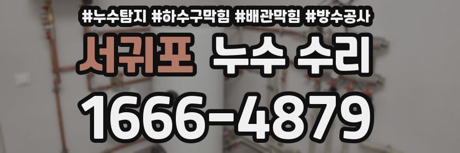 서귀포 누수 수리
