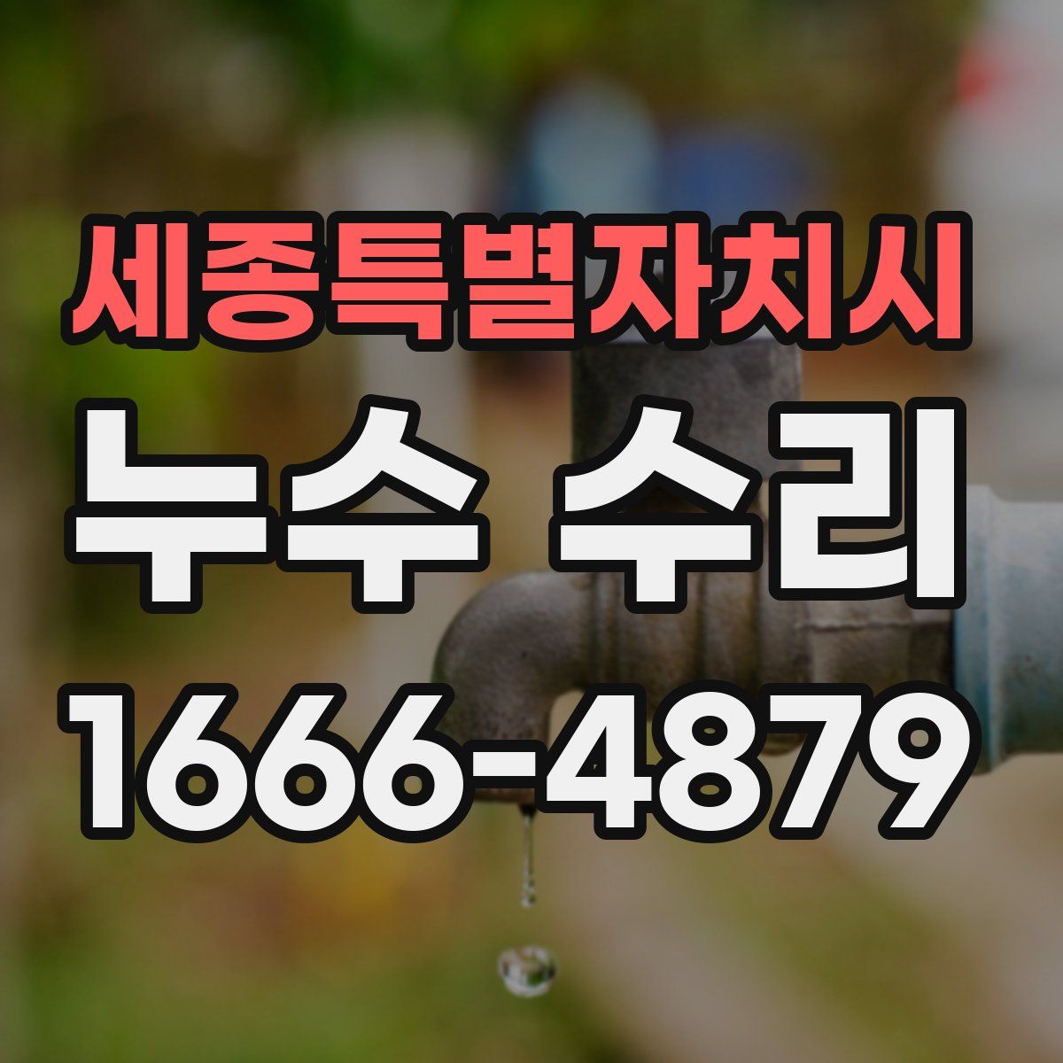 세종특별자치시 누수 수리