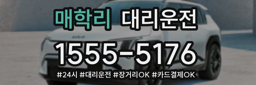 매학리 대리운전