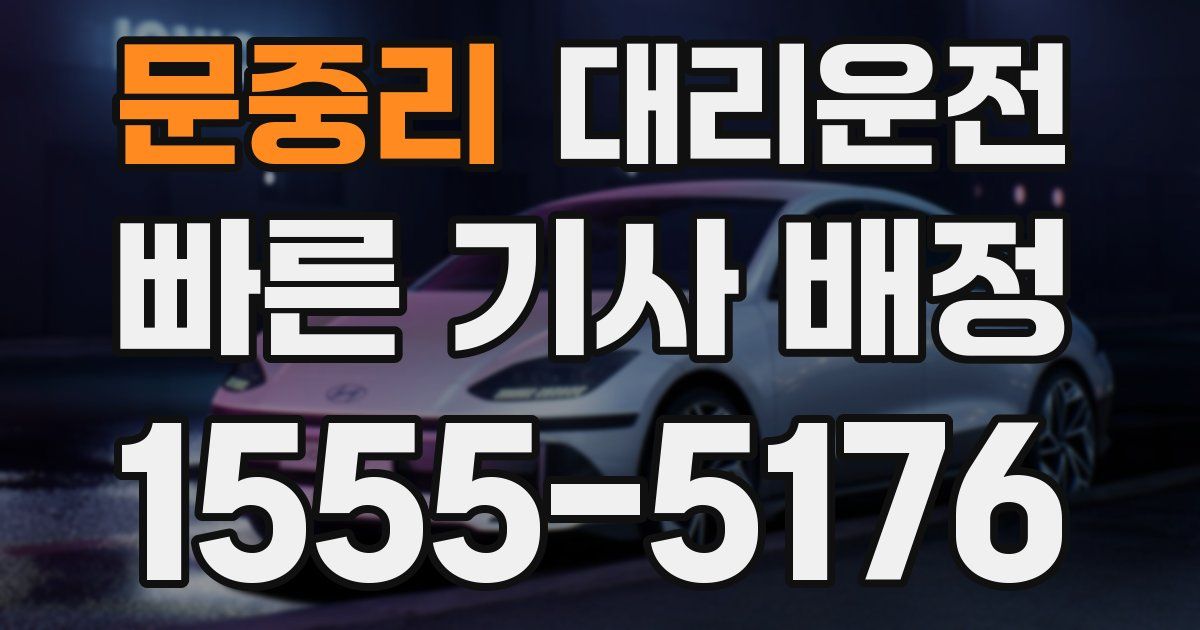 일일대리기사