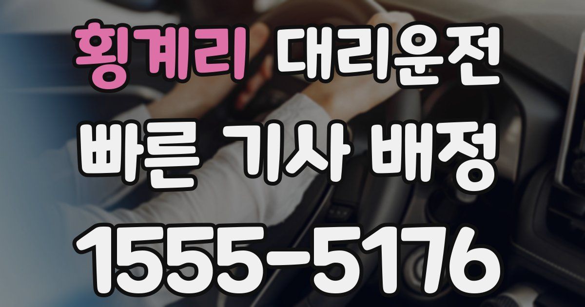 일일대리기사
