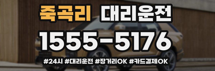 죽곡리 대리운전