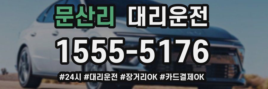 문산리 대리운전