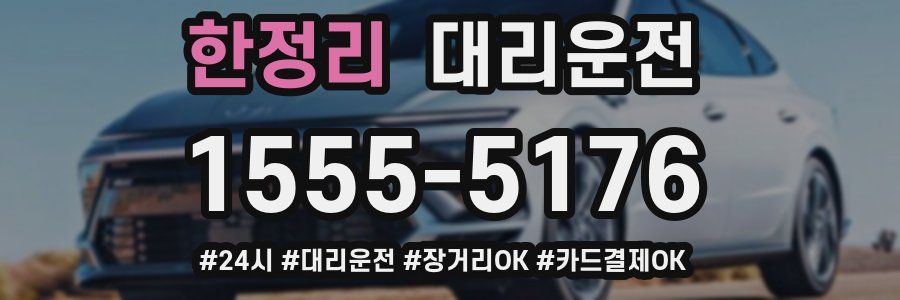 한정리 대리운전