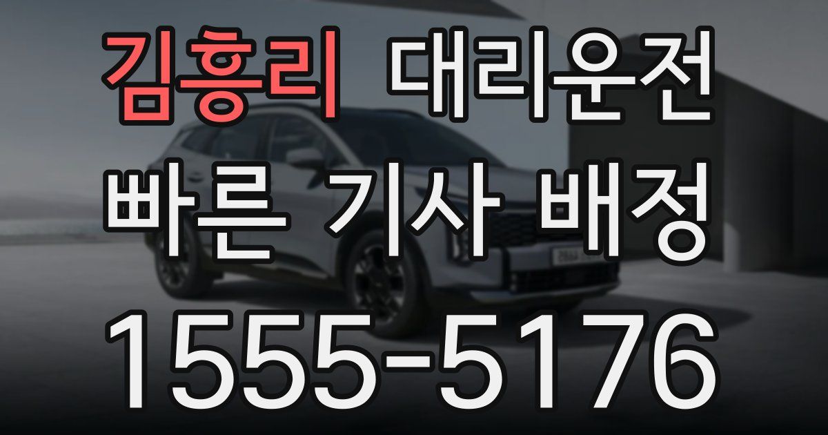일일대리기사