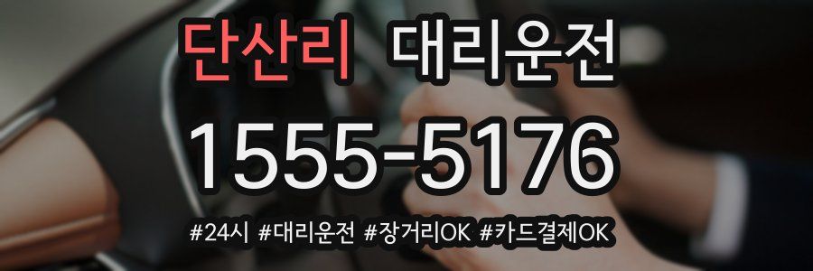 단산리 대리운전