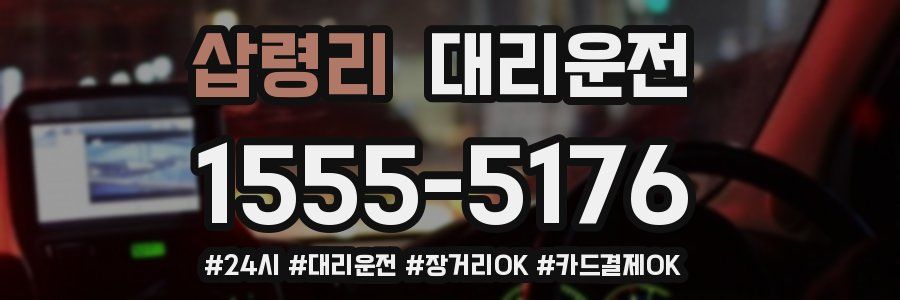 삽령리 대리운전