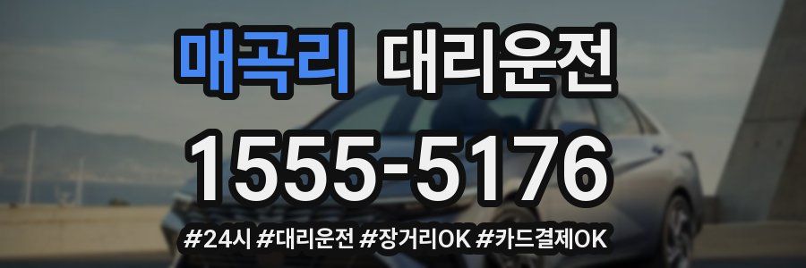 매곡리 대리운전