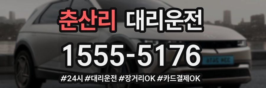 춘산리 대리운전