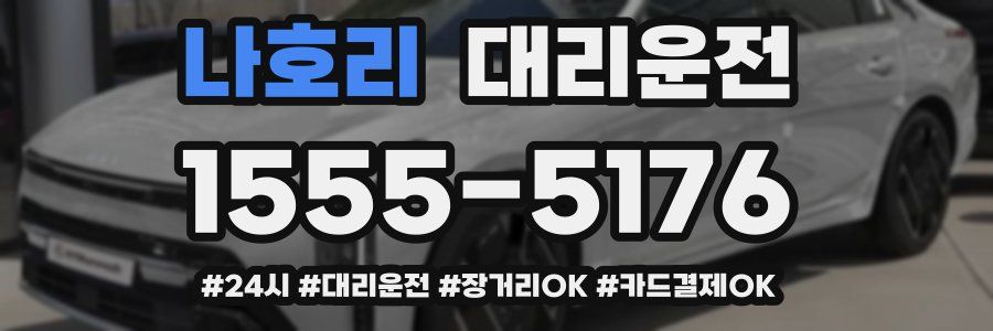 나호리 대리운전