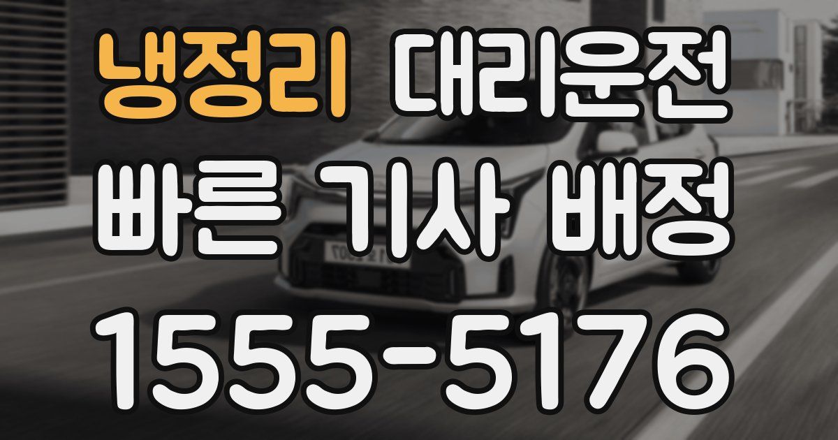 일일대리기사