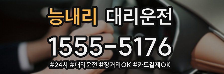 능내리 대리운전