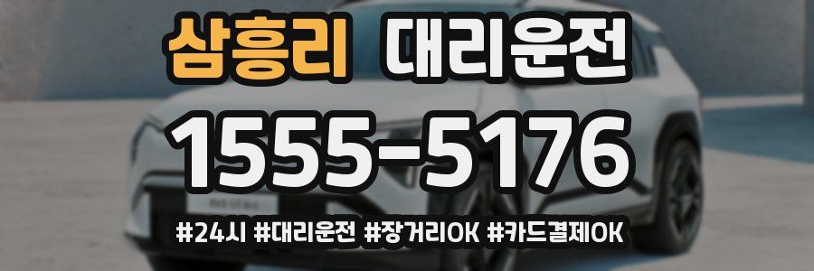 삼흥리 대리운전