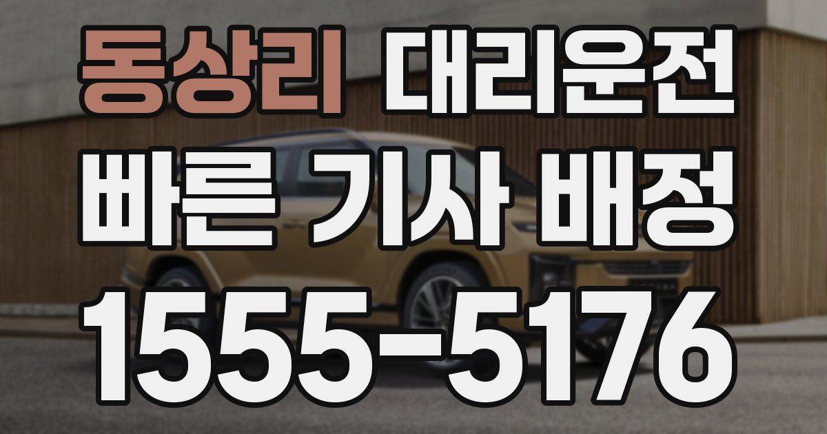 일일대리기사