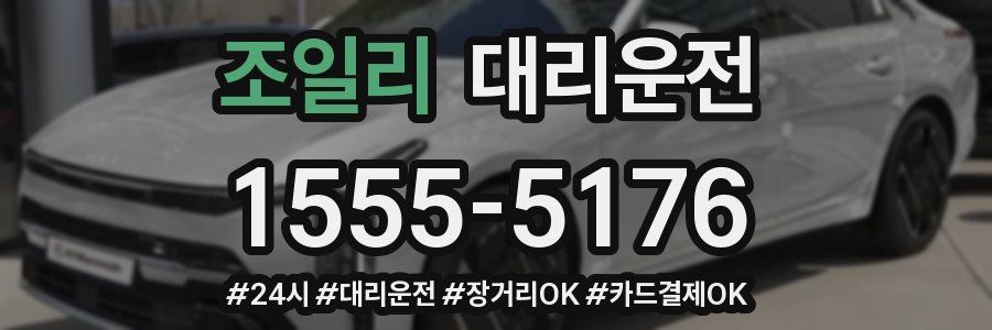 조일리 대리운전