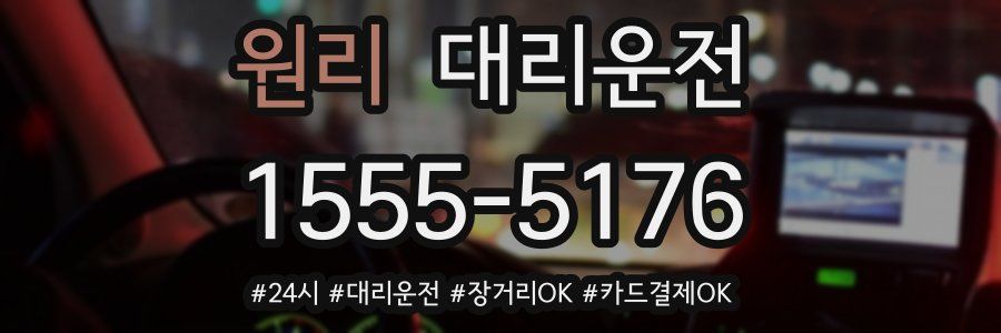 원리 대리운전