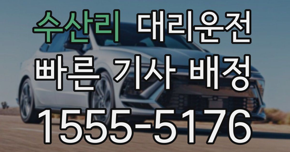 일일대리기사