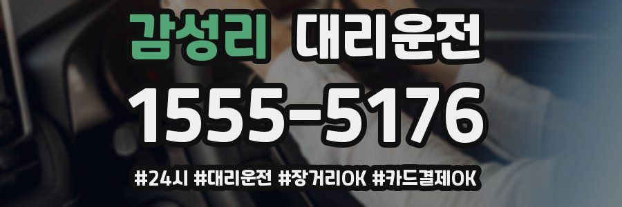 감성리 대리운전