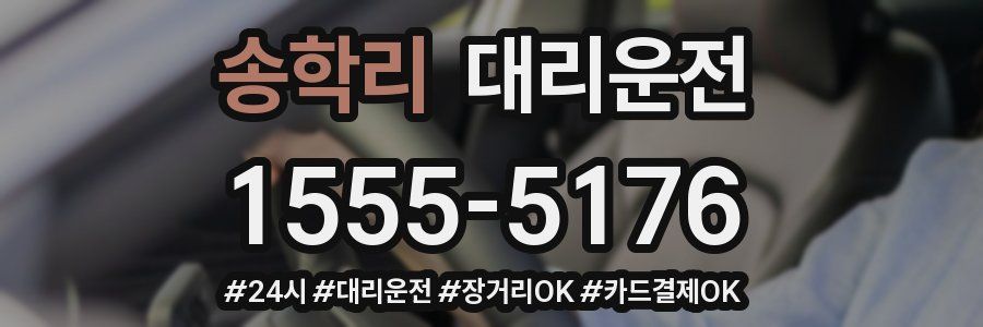 송학리 대리운전