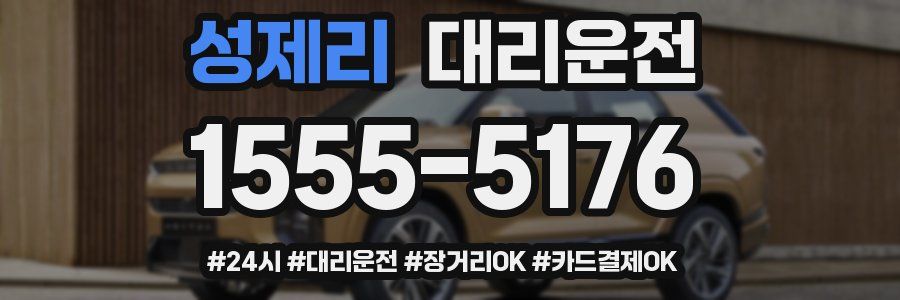 성제리 대리운전