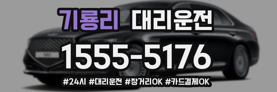 기룡리 대리운전
