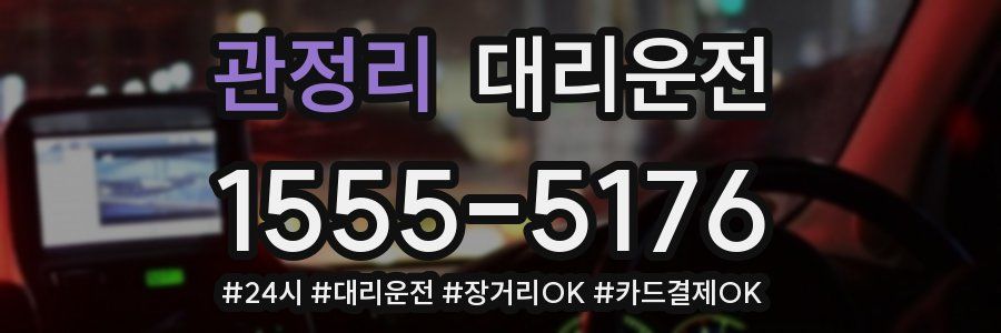 관정리 대리운전