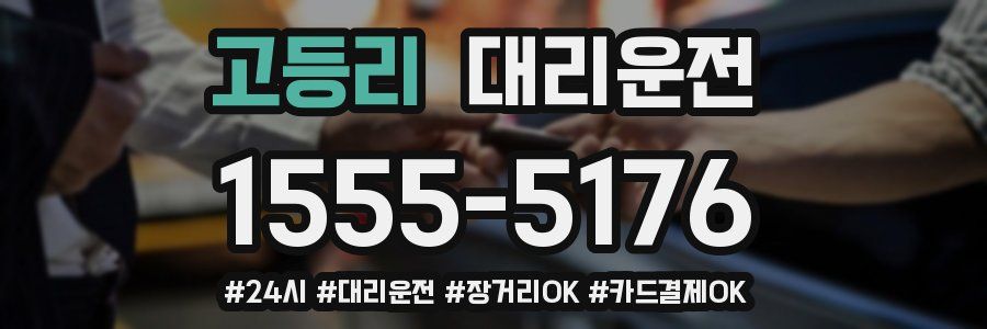 고등리 대리운전