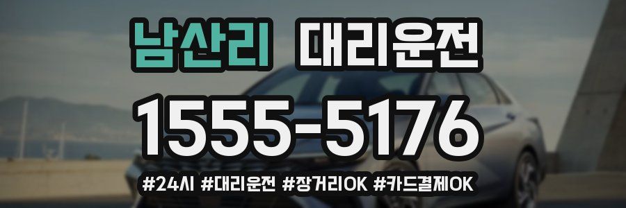 남산리 대리운전