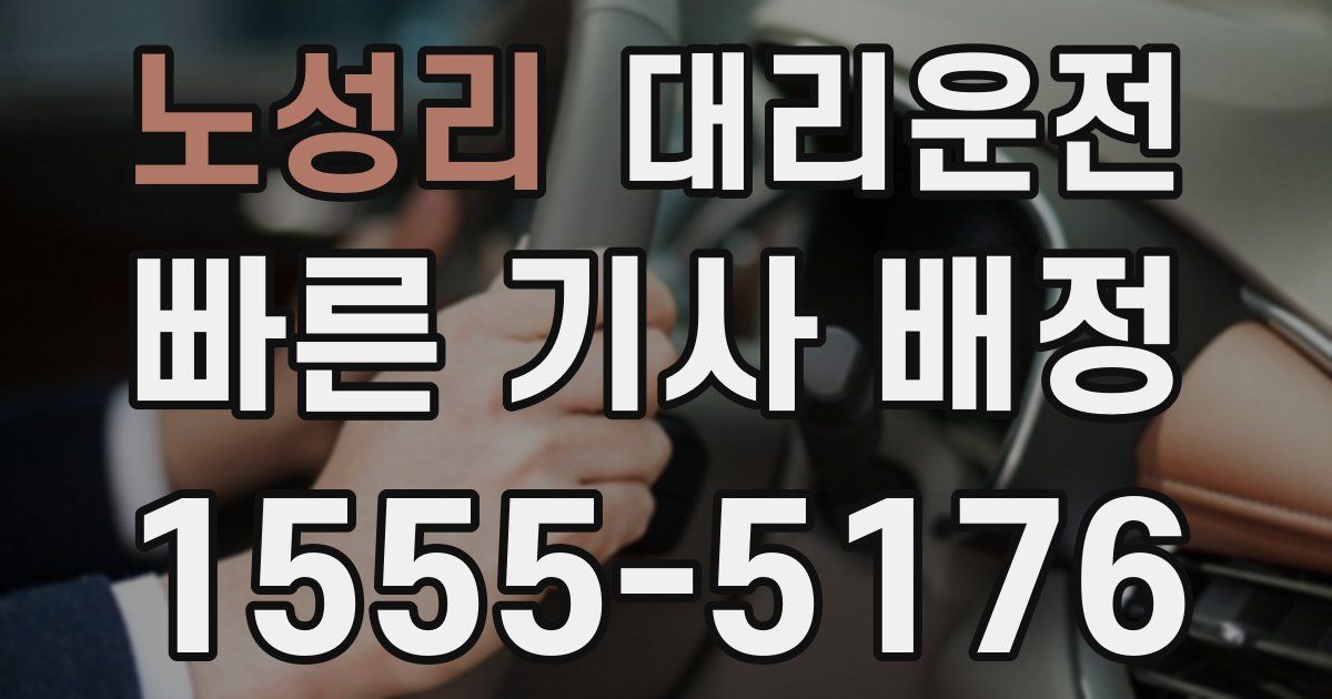 일일대리기사