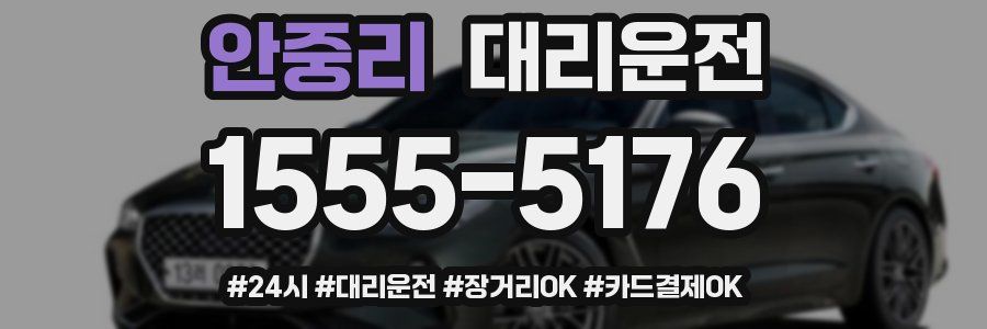 안중리 대리운전